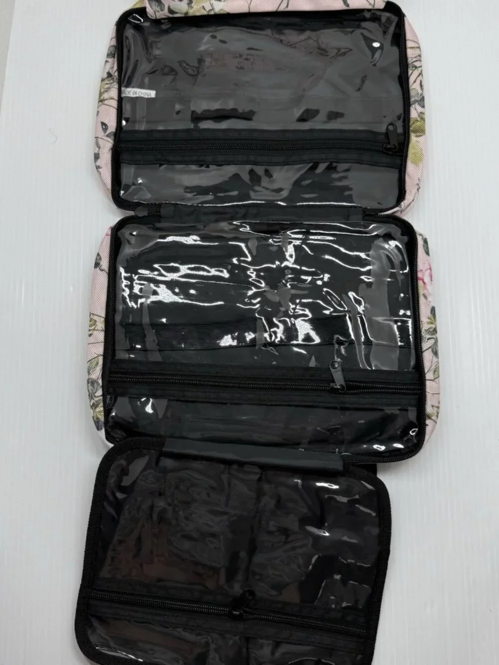 Bang & Carsen Large Hanging Travel Cosmetic Bag Toiletry Jewelry Organizer NWT